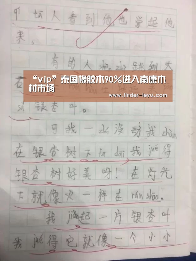 “vip”泰国橡胶木90%进入南康木材市场